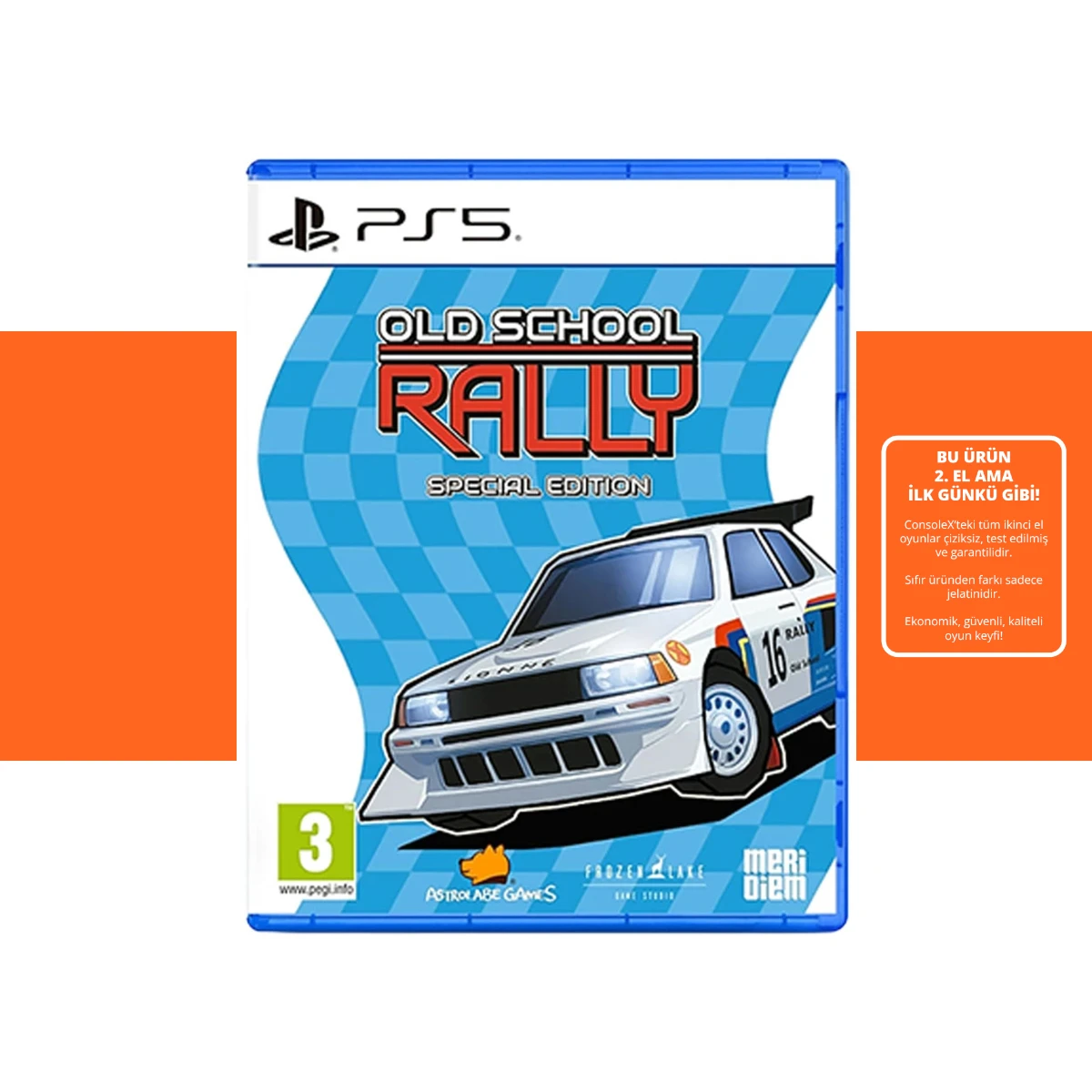 [2.EL] Old School Rally Special Edition- PS5 Oyun 