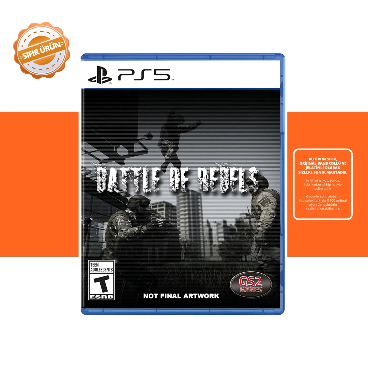 Battle of Rebels - PS5 Oyun [SIFIR]