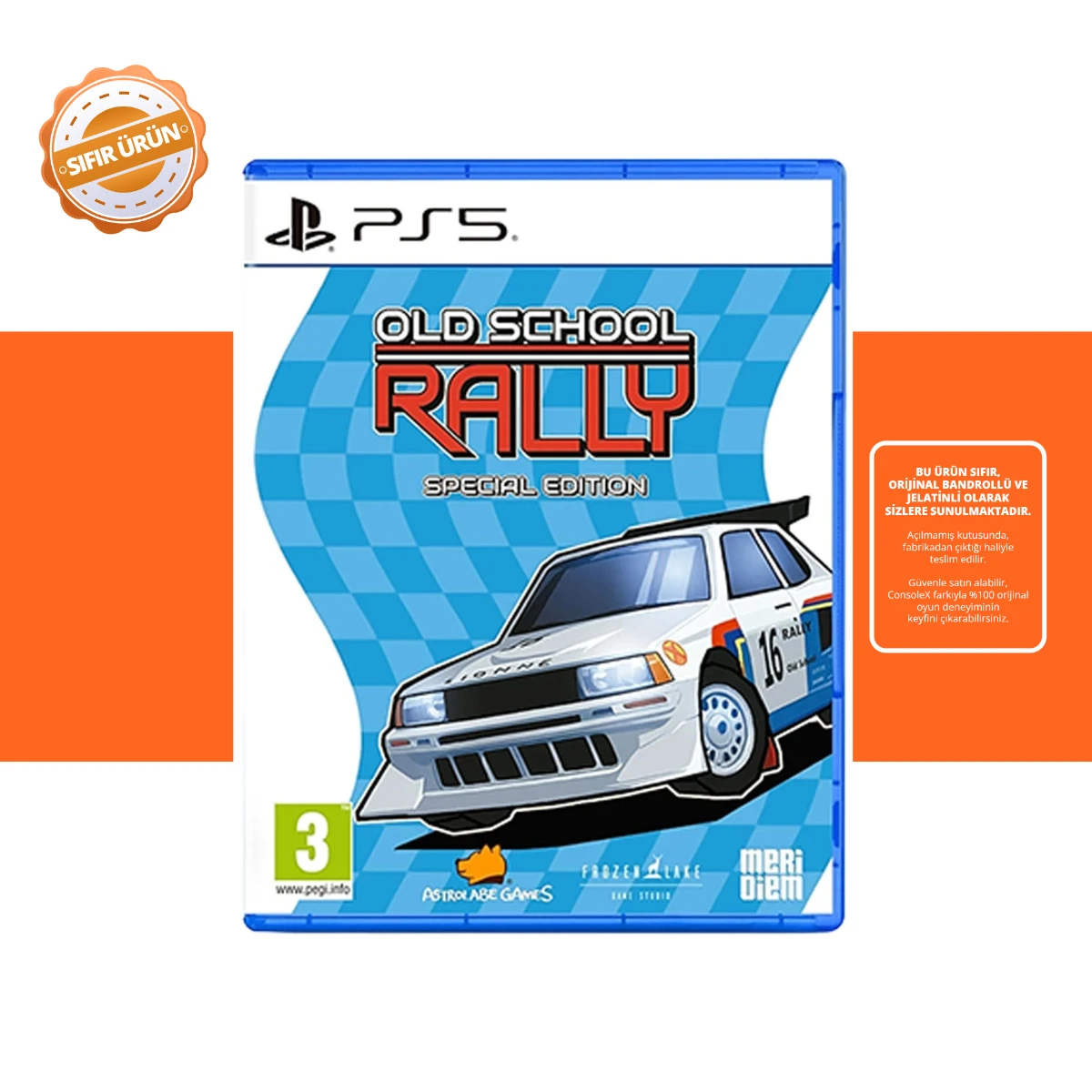 Old School Rally Special Edition- PS5 Oyun [SIFIR]