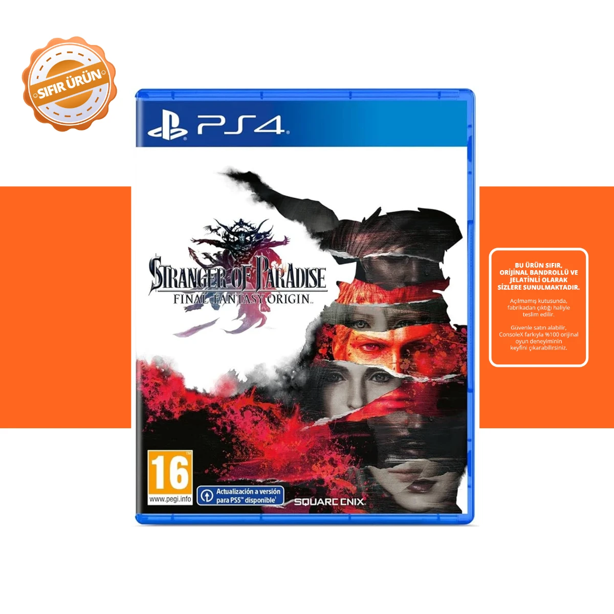 Stranger of Paradise Final Fantasy Origin - PS4 Oyun [SIFIR]