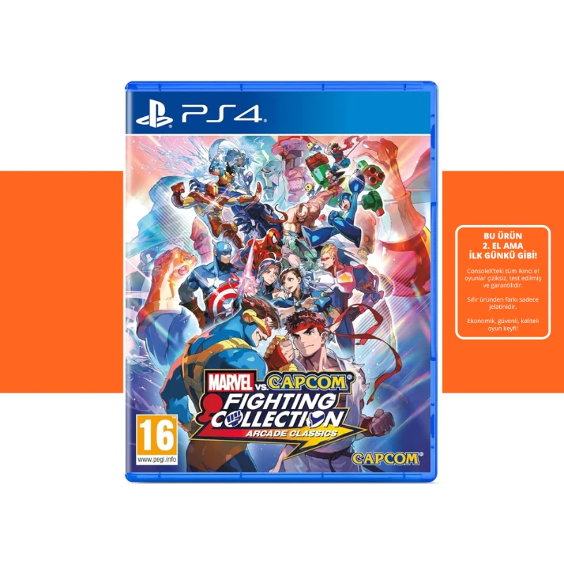 [2.EL] Marvel vs Capcom Fighting Collection Arcade Classics - PS4 Oyun