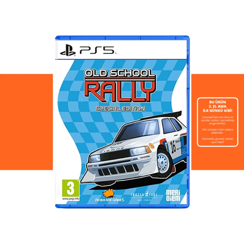 [2.EL] Old School Rally Special Edition- PS5 Oyun 