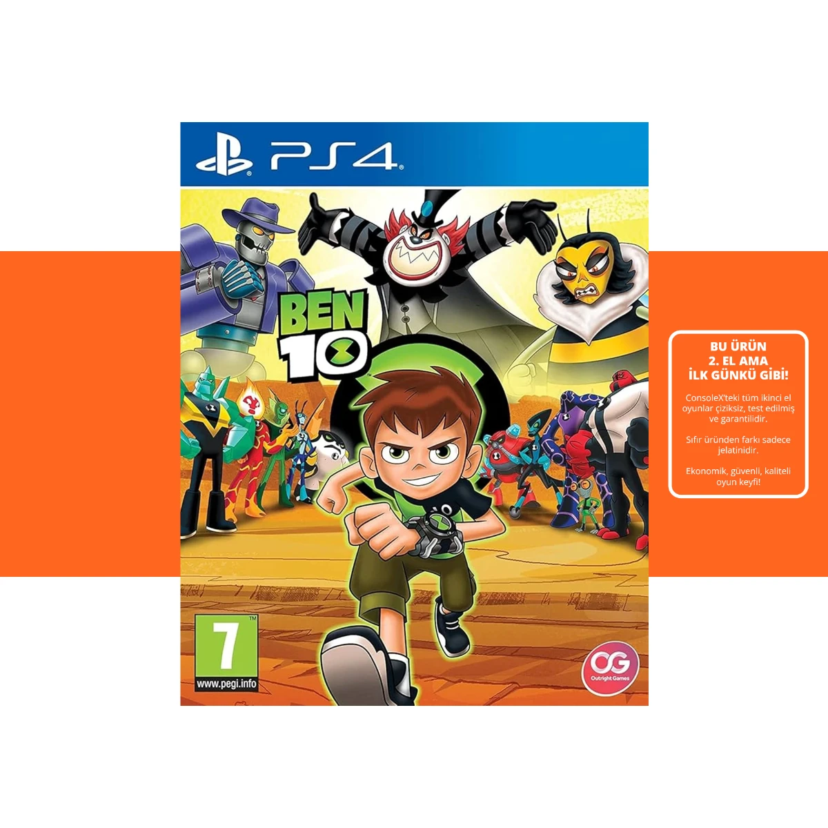 [2.EL] Ben 10 - PS4 Oyun 