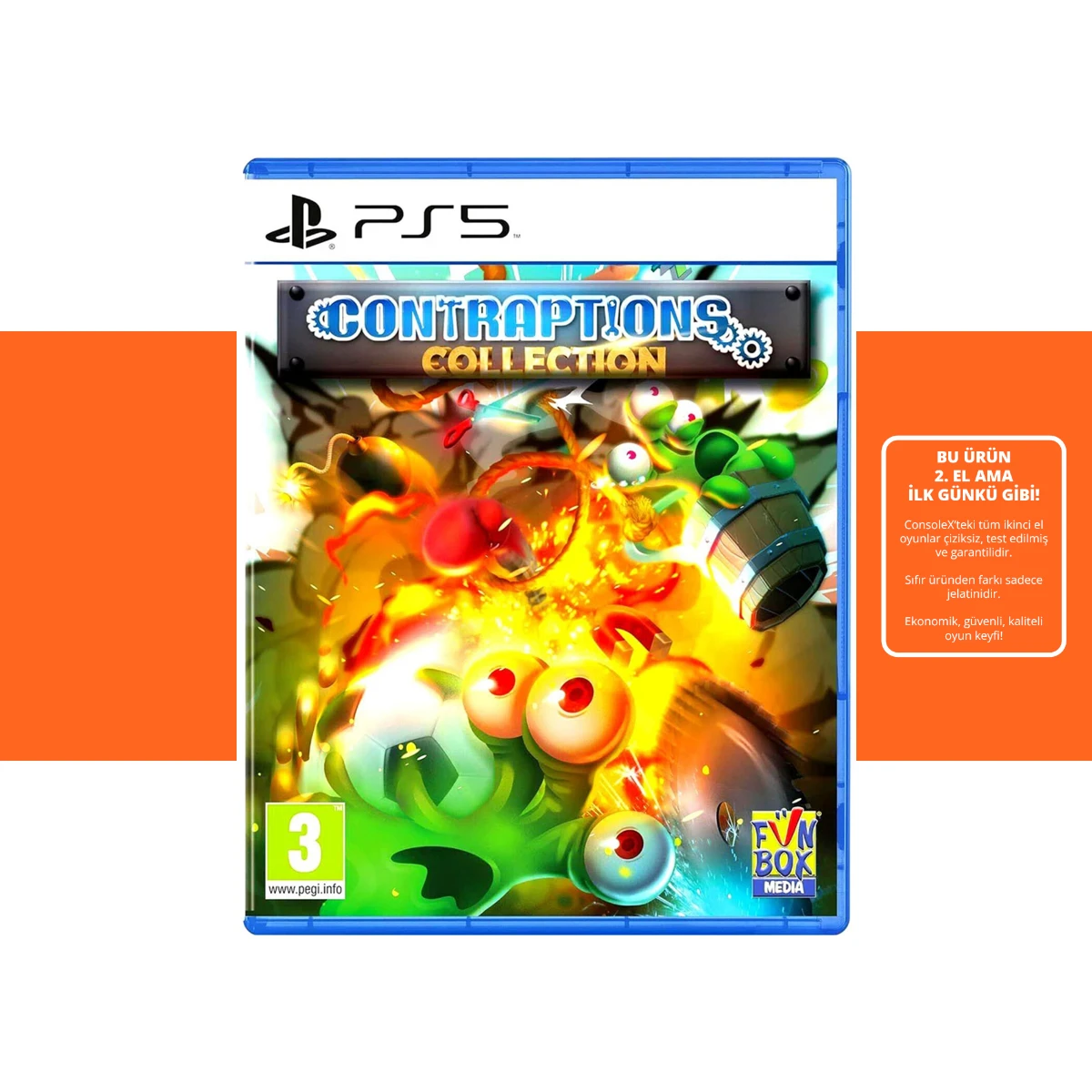 [2.EL] Contraptions Collection - PS5 Oyun 