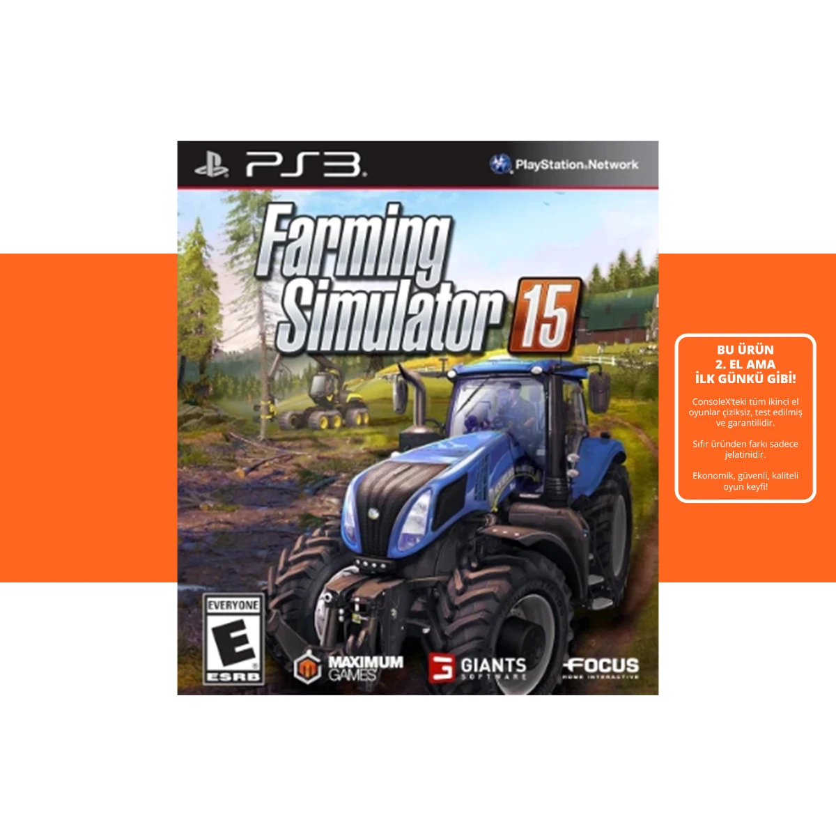 [2.EL] Farming Simulator 15 – PS3 Oyun