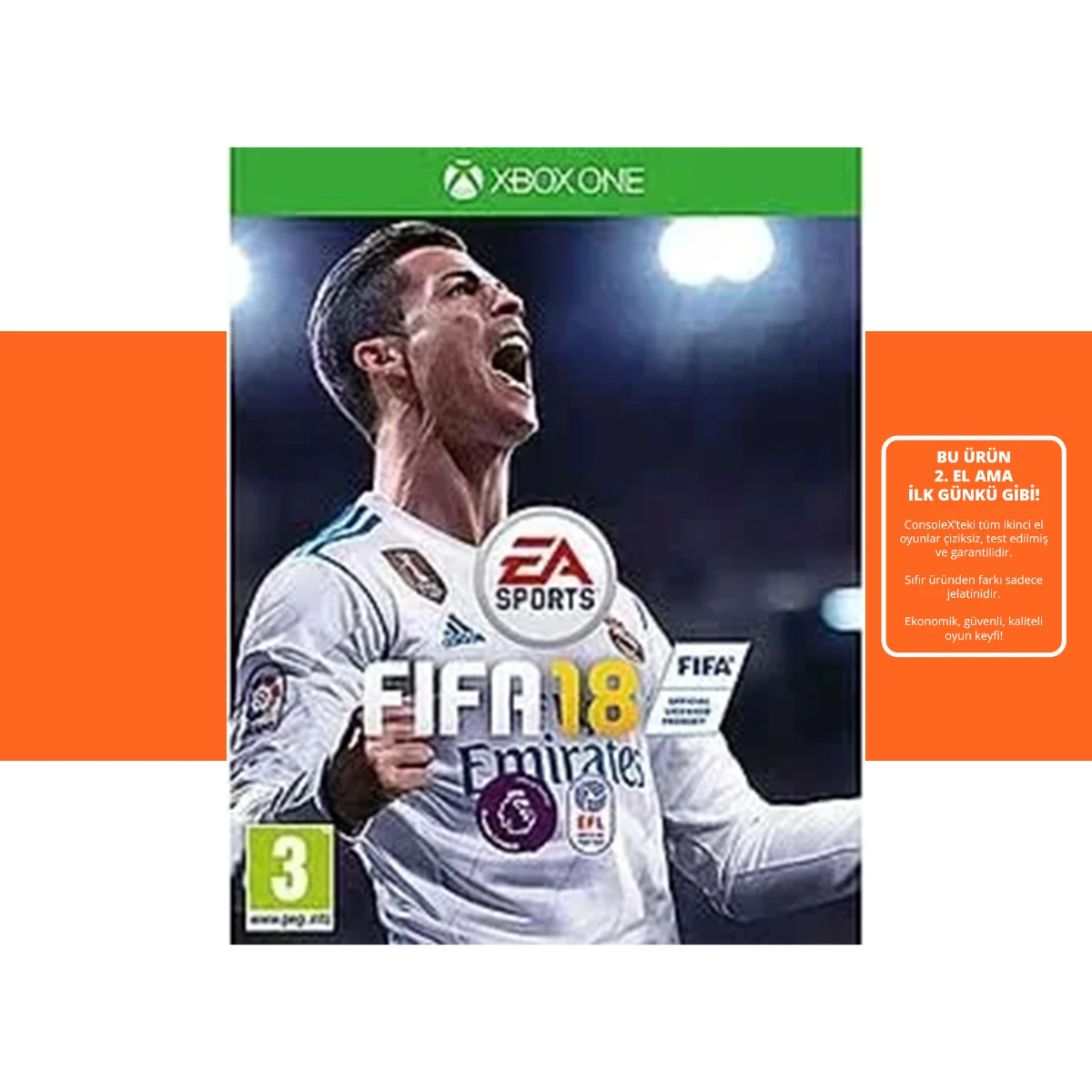 [2.EL] FIFA 18 – Xbox One Oyun