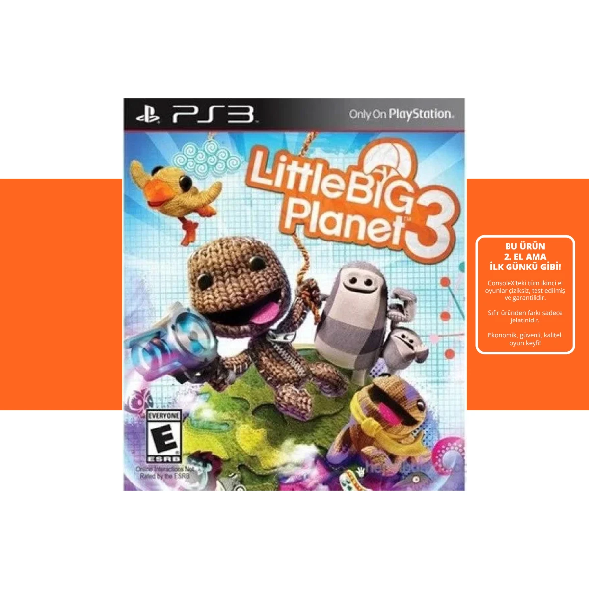 [2.EL] Little Big Planet 3 – PS3 Oyun