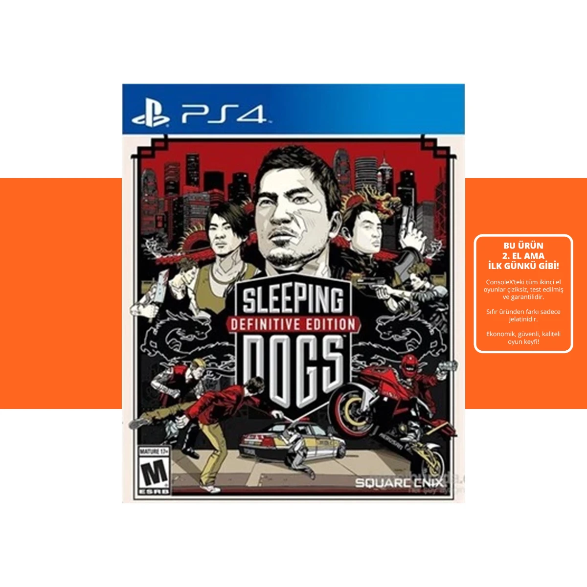 [2.EL] Sleeping Dogs: Definitive Edition - PS4 Oyun