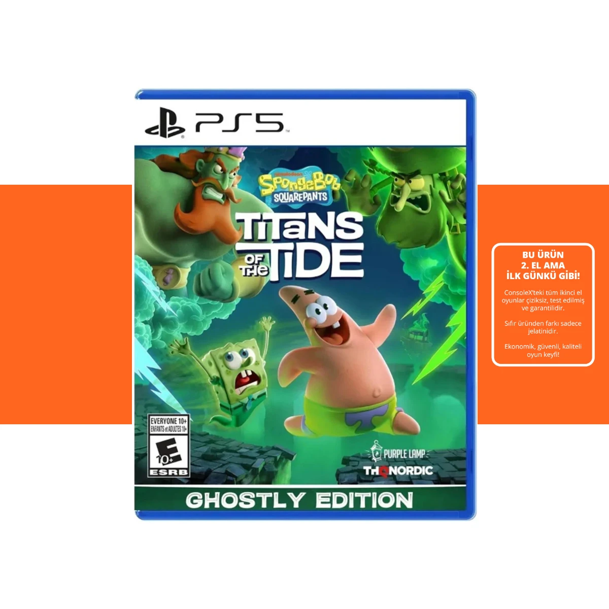 [2.EL] SpongeBob SquarePants Titans of the Tide - PS5 Oyun 