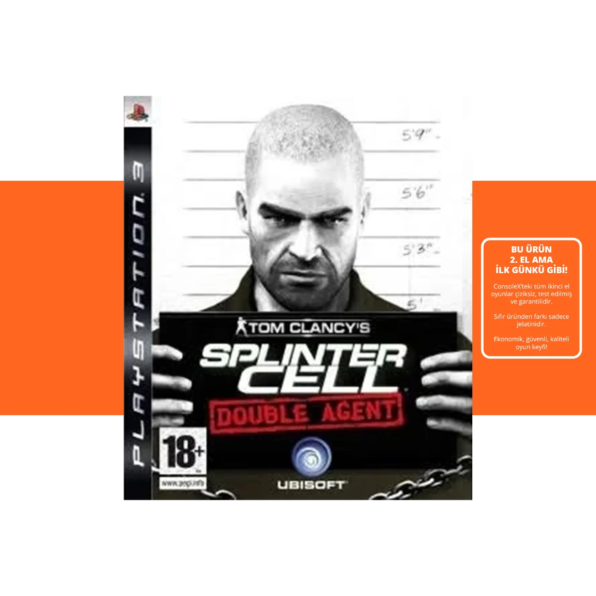 [2.EL] Tom Clancy’s Splinter Cell Double Agent – PS3 Oyun