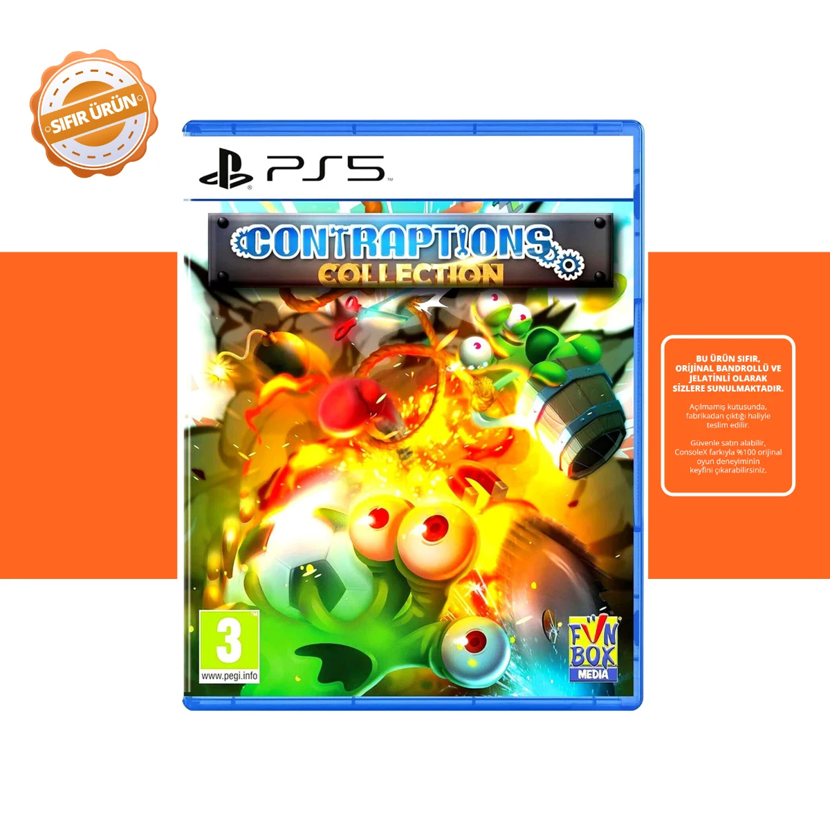 Contraptions Collection - PS5 Oyun [SIFIR]