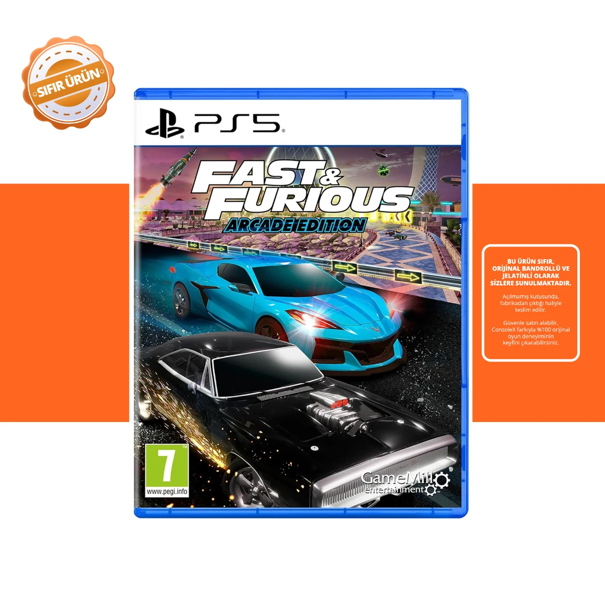 Fast & Furious Arcade Edition - PS5 Oyun [SIFIR]