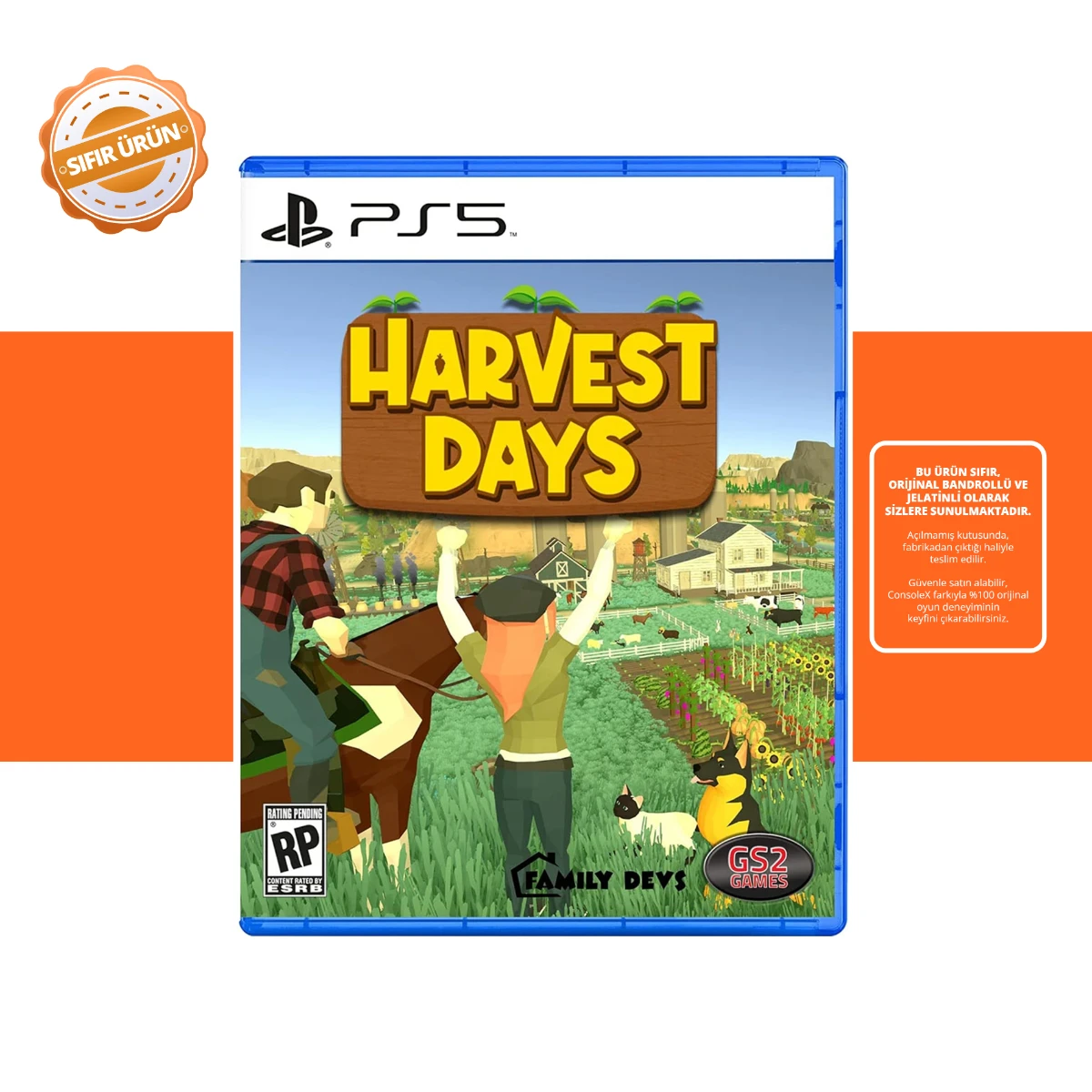 Harvest Days My Dream Farm - PS5 Oyun [SIFIR]