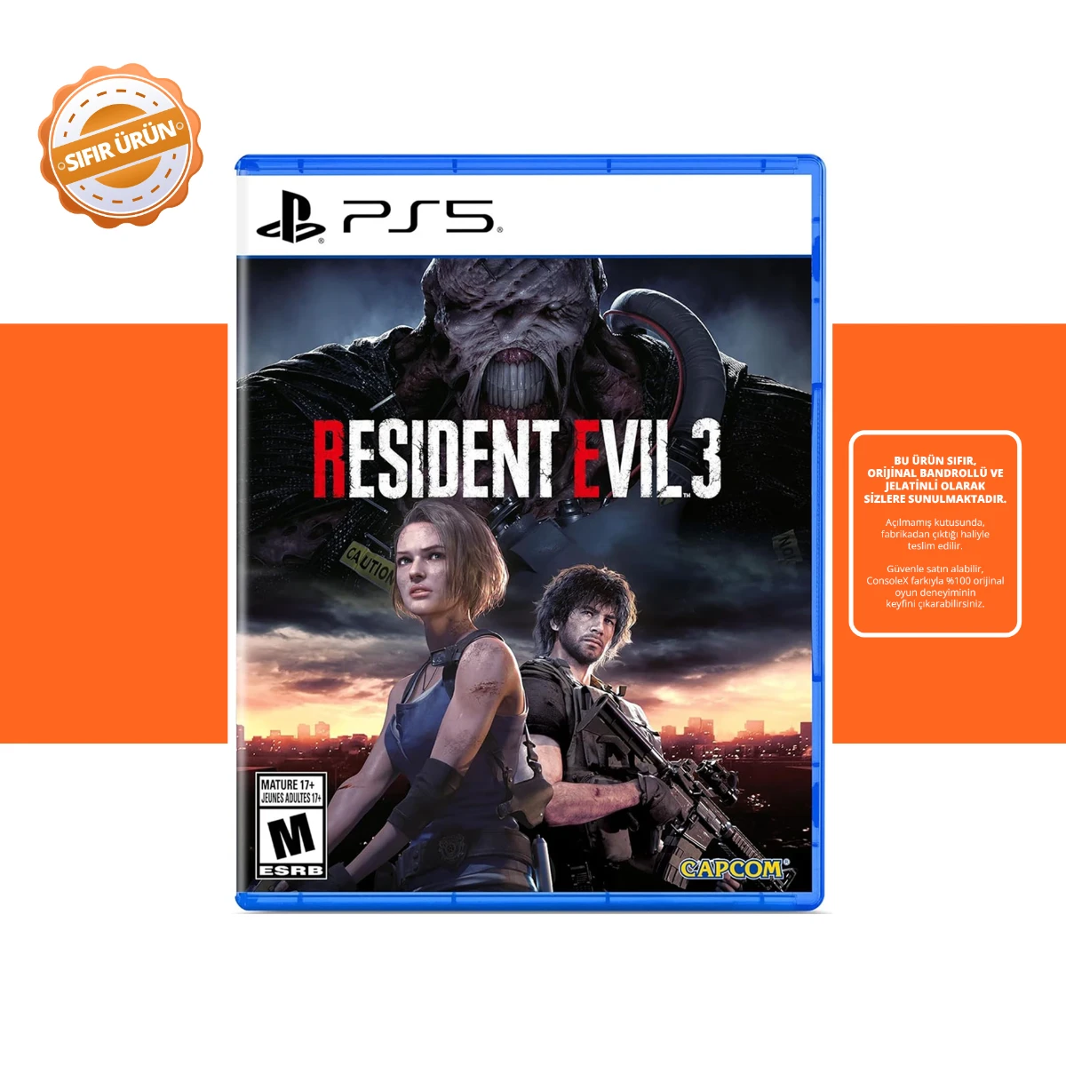 Resident Evil 3 - PS5 Oyun [SIFIR] 
