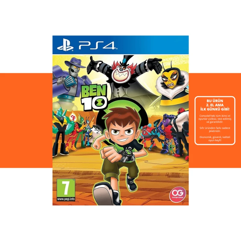[2.EL] Ben 10 - PS4 Oyun 