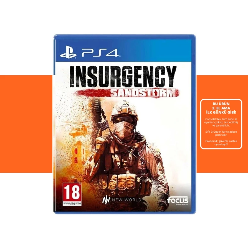 [2.EL] Insurgency Sandstorm – PS4 Oyun