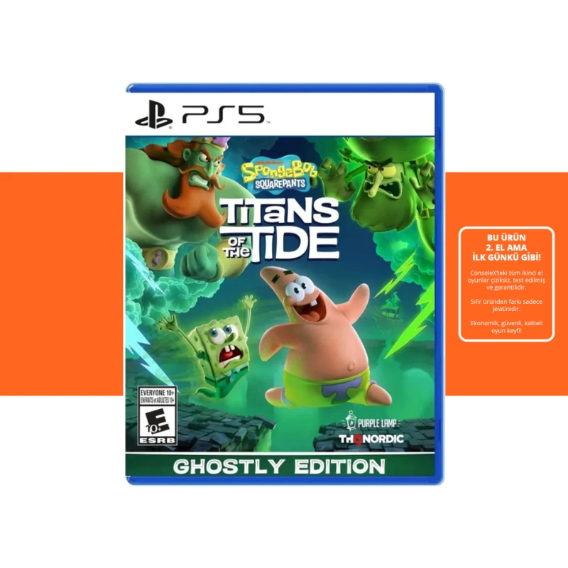 [2.EL] SpongeBob SquarePants Titans of the Tide - PS5 Oyun 