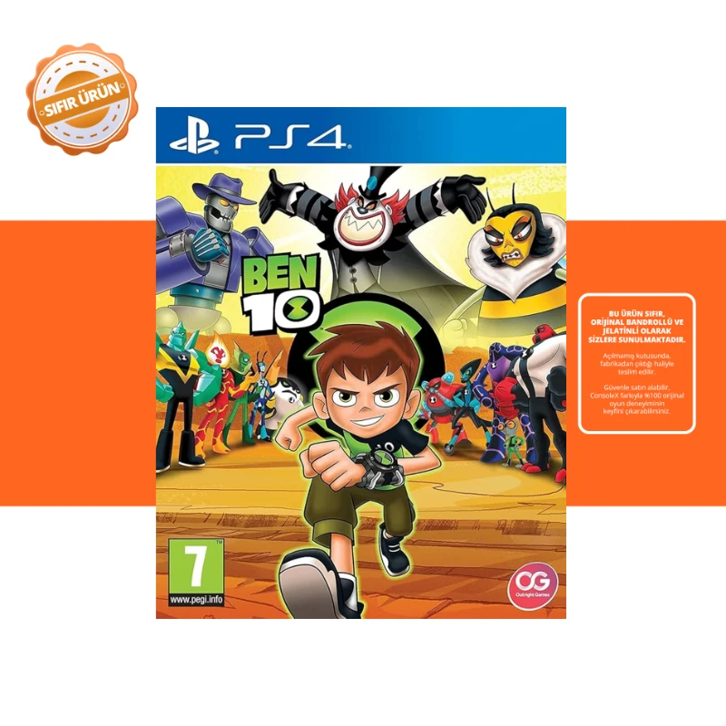 Ben 10 - PS4 Oyun [SIFIR]