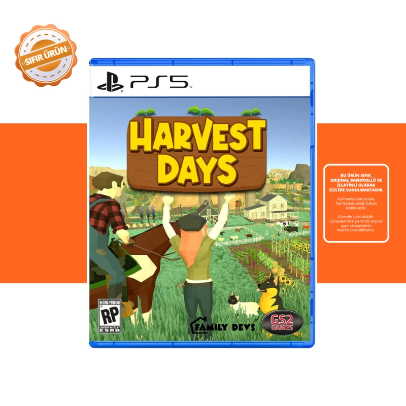 Harvest Days My Dream Farm - PS5 Oyun [SIFIR]