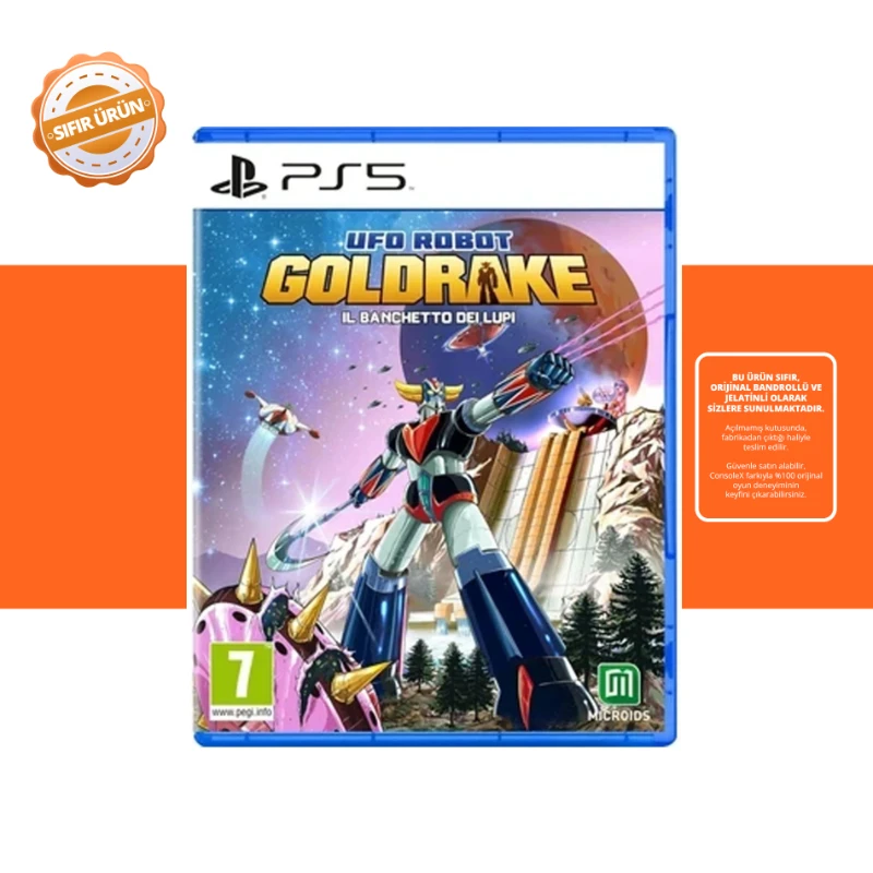 UFO Robot Goldrake Il Banchetto dei Lupi - PS5 Oyun [SIFIR]