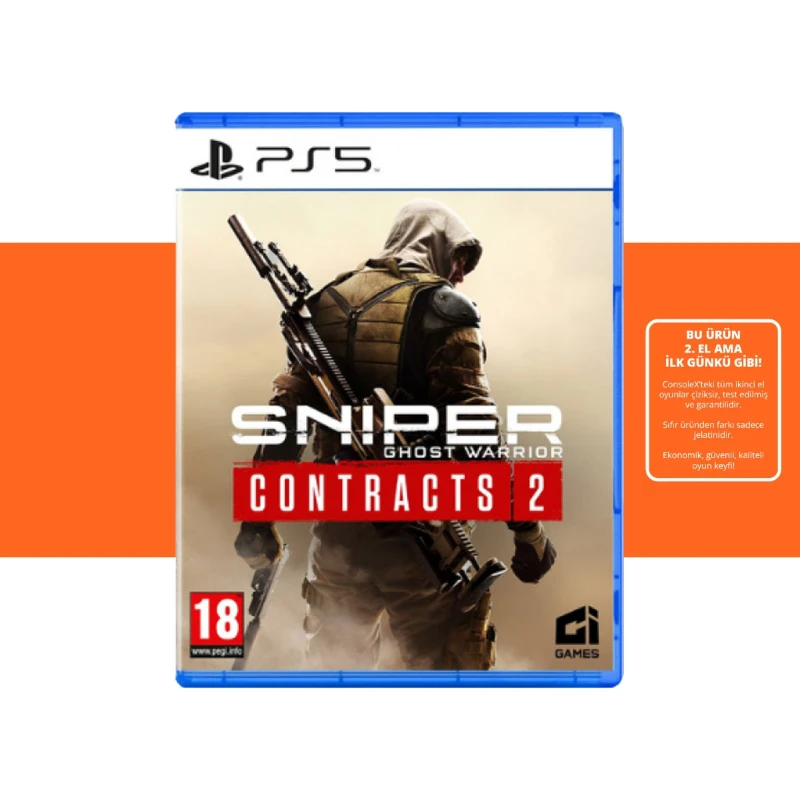[2.EL] Sniper Ghost Warrior Contracts 2 - Ps5 Oyun