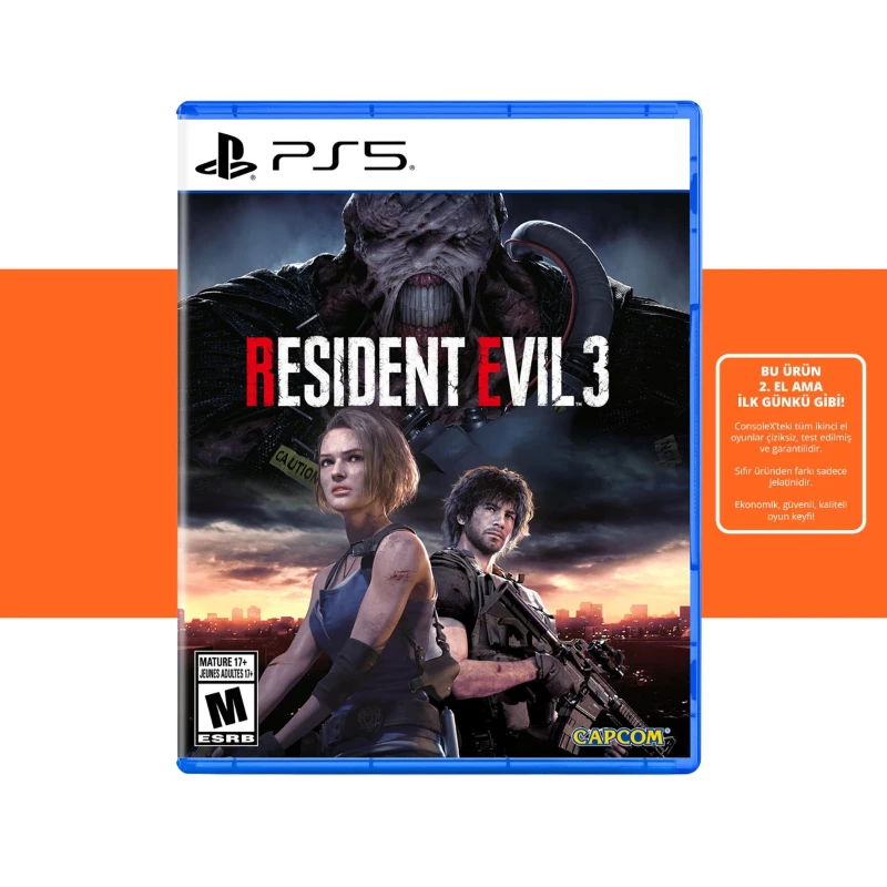 [2.EL] Resident Evil 3 – PS5 Oyun