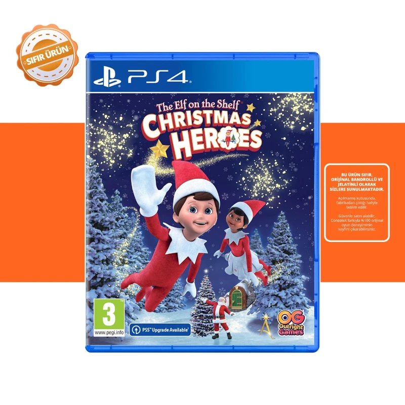 The Elf on the Shelf Christmas Heroes - PS4 Oyun [SIFIR]