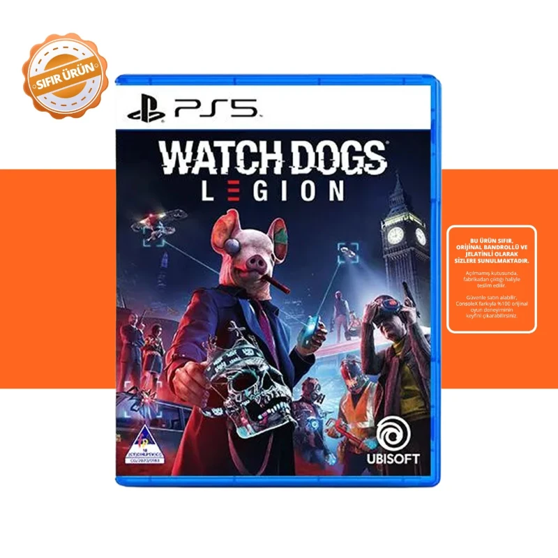 Watch Dogs Legion – PS5 Oyun [SIFIR]
