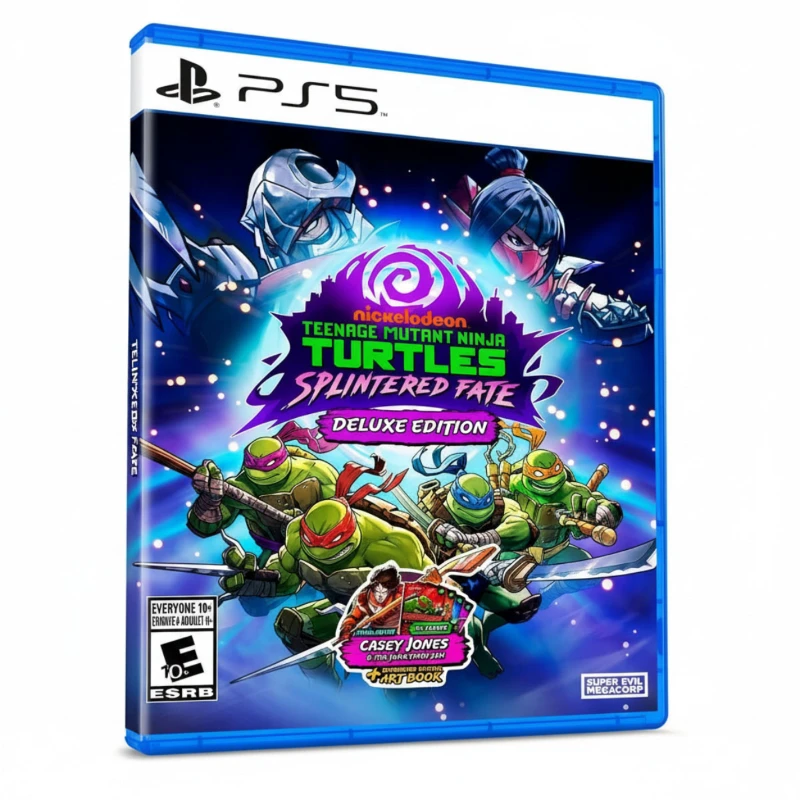 [2.EL] Teenage Mutant Ninja Turtles Splintered Fate Deluxe Edition - PS5 Oyun