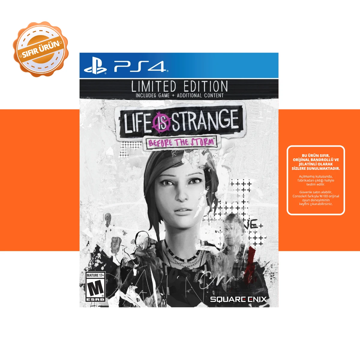 Life is Strange Before The Storm Limited Edition PS4 Oyun [SIFIR]