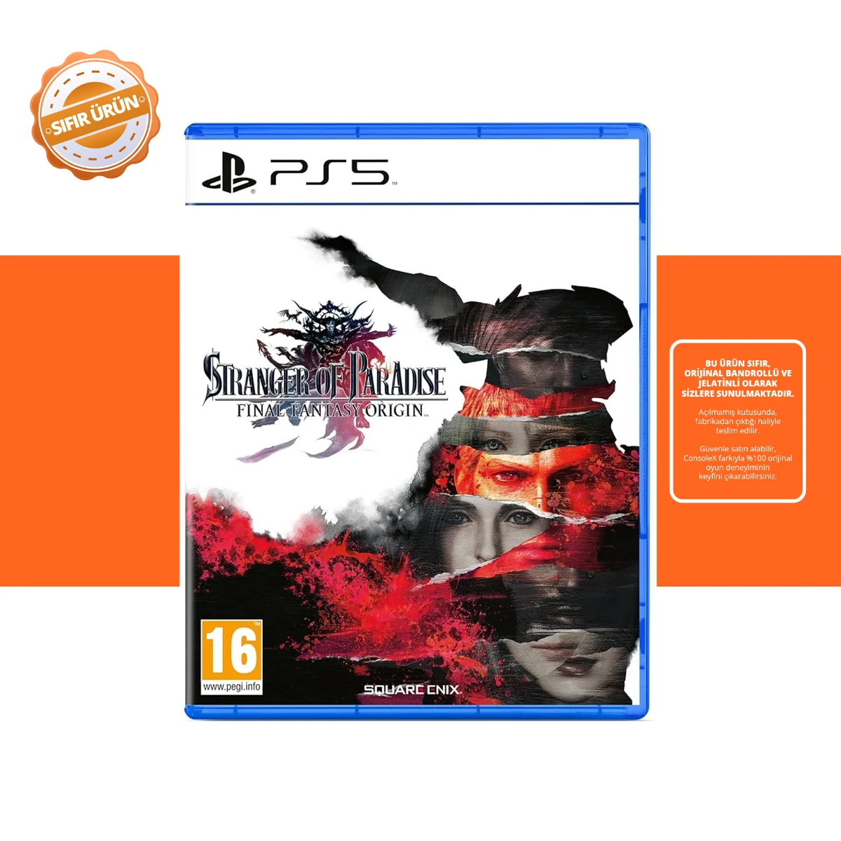 Stranger of Paradise Final Fantasy Origin PS5 Oyun [SIFIR]