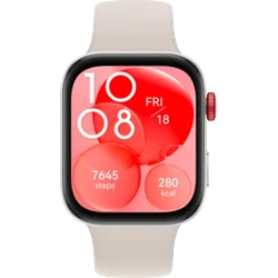 Huawei Watch Fit 3 Akıllı Saat – Beyaz – AMOLED Ekran – 10 Gün Pil – Türkiye Garantili