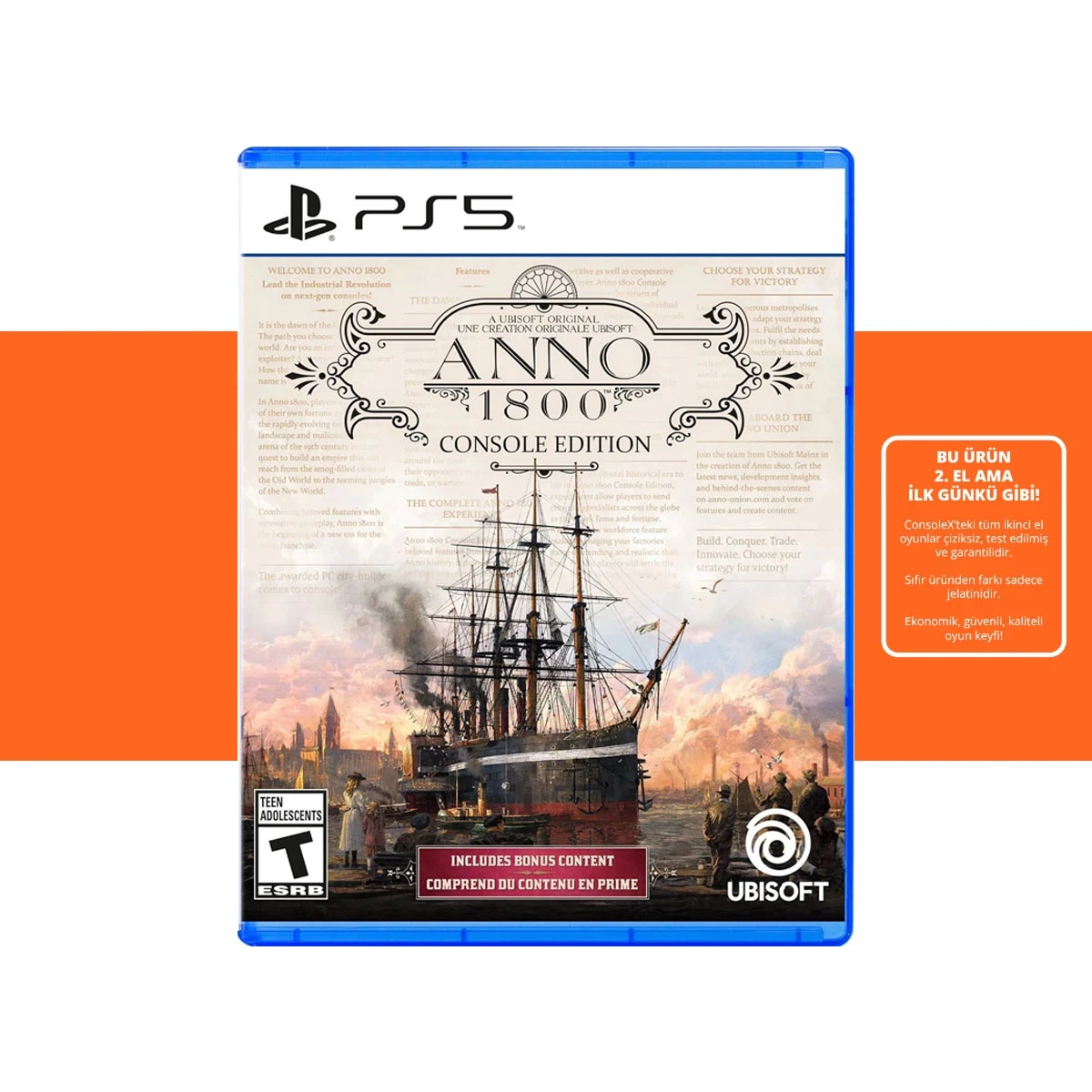 [2.EL] ANNO 1800 - PS5 Oyun