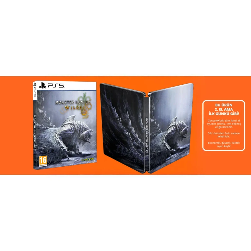 [2.EL] Monster Hunter: Wilds (Steelbook Edition) - PS5 Oyun
