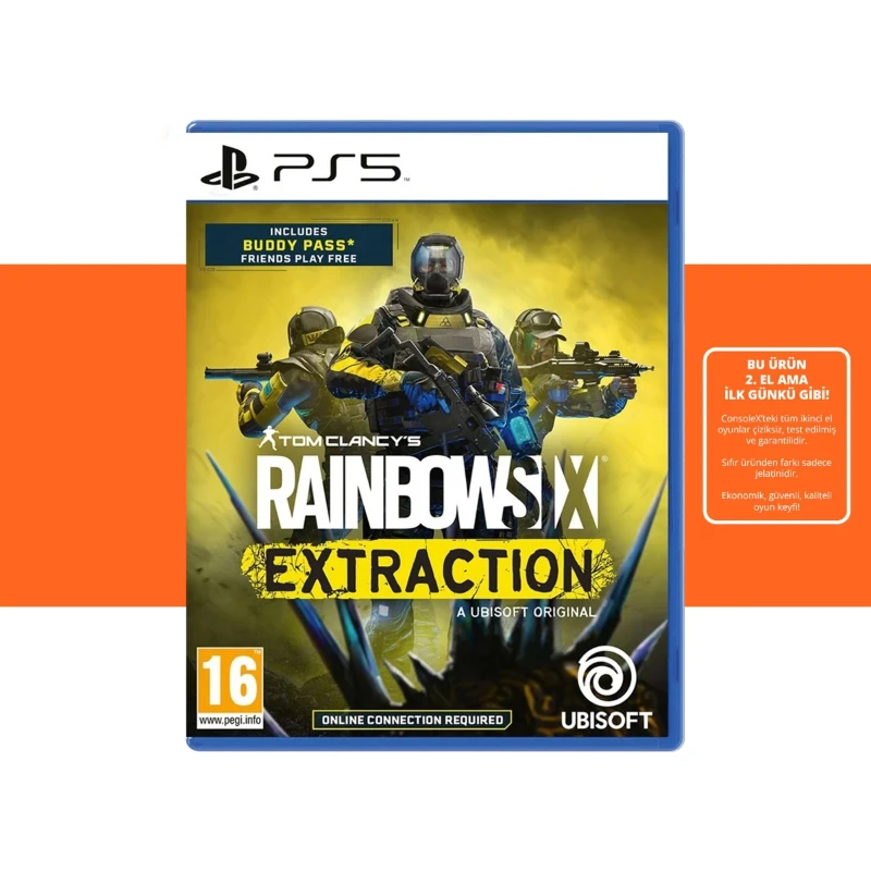 [2.EL] Tom Clancy's Rainbow Six Extraction - PS5 Oyun