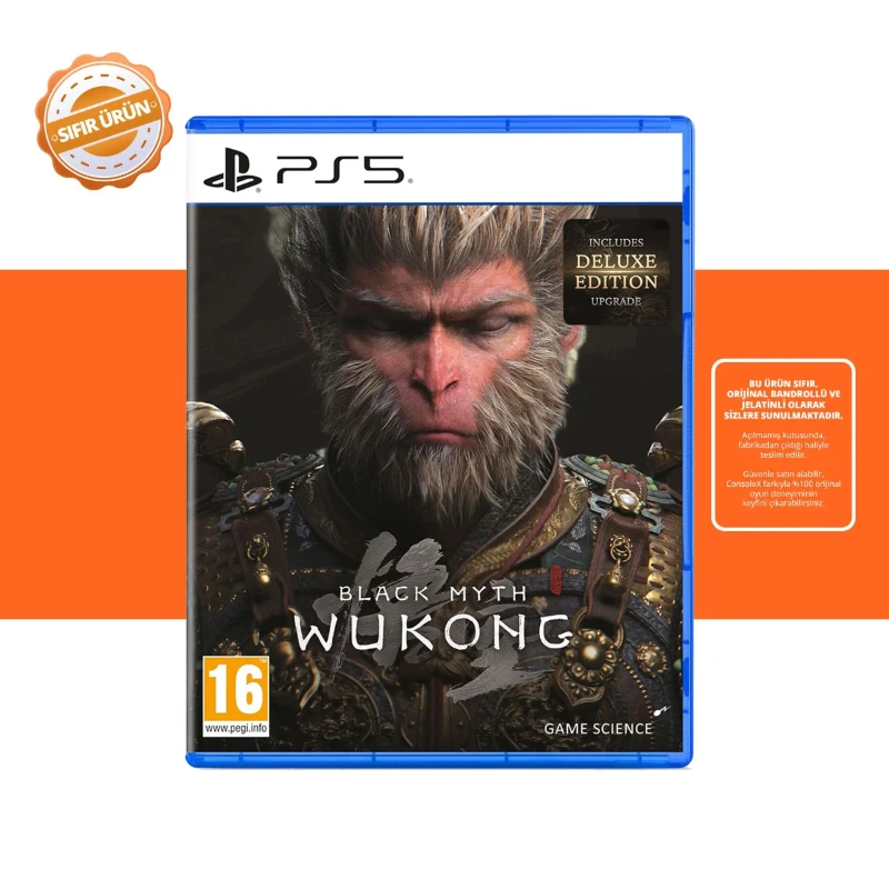 Black Myth: Wukong  - Ps5 Oyun [SIFIR]