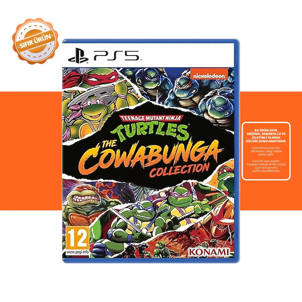 Ninja Turtles: The Cowabunga Collection - Ps5 Oyun [SIFIR]