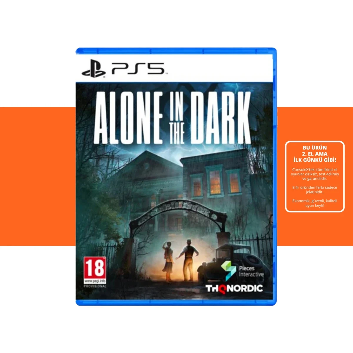 [2.EL] Alone In The Dark -  Ps5 Oyun