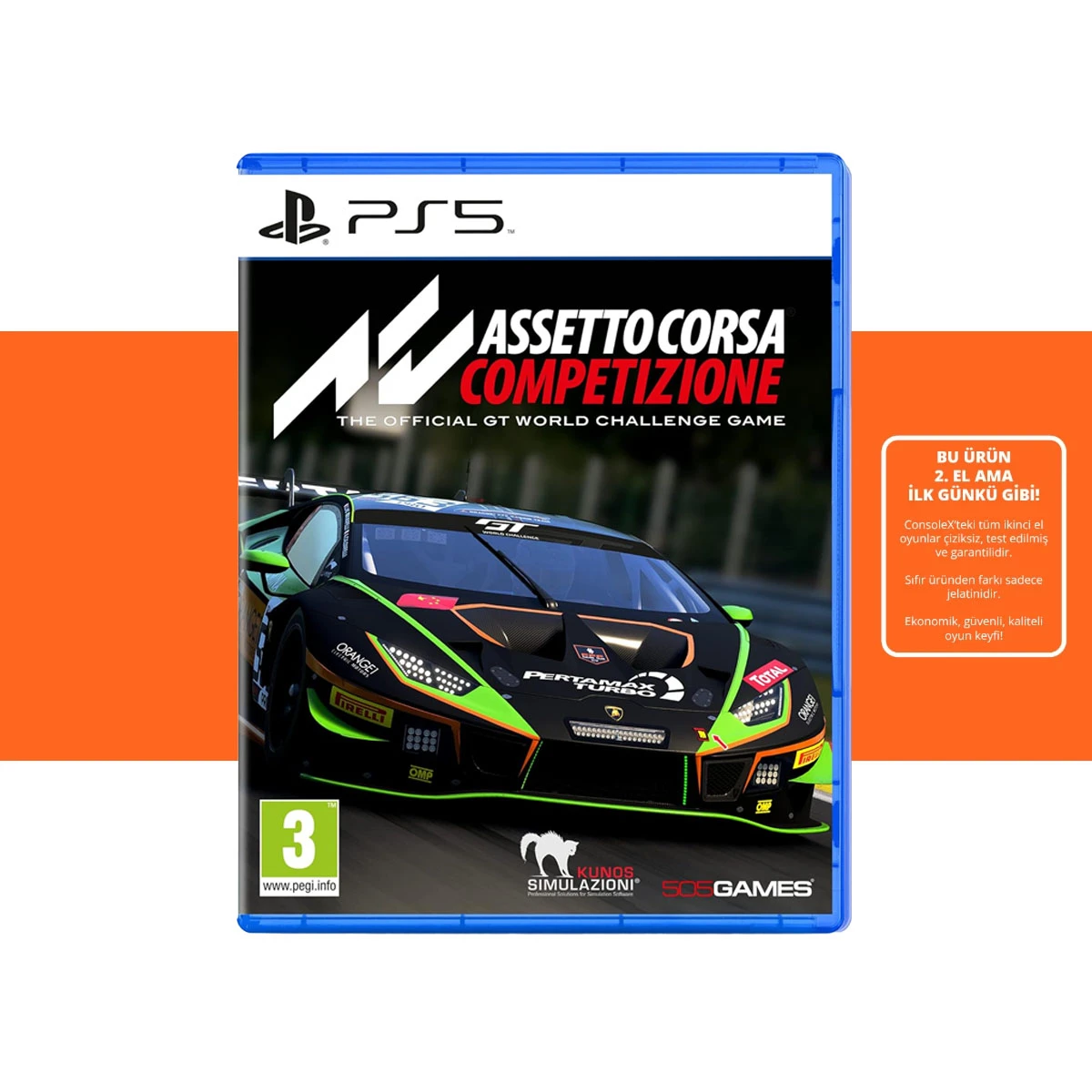 [2.EL] Assetto Corsa Competizione - Ps5 Oyun