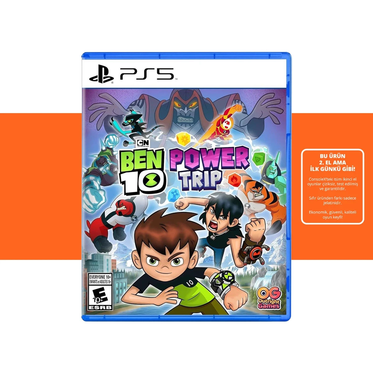 [2.EL] Ben 10 Power Trip - Ps5 Oyun