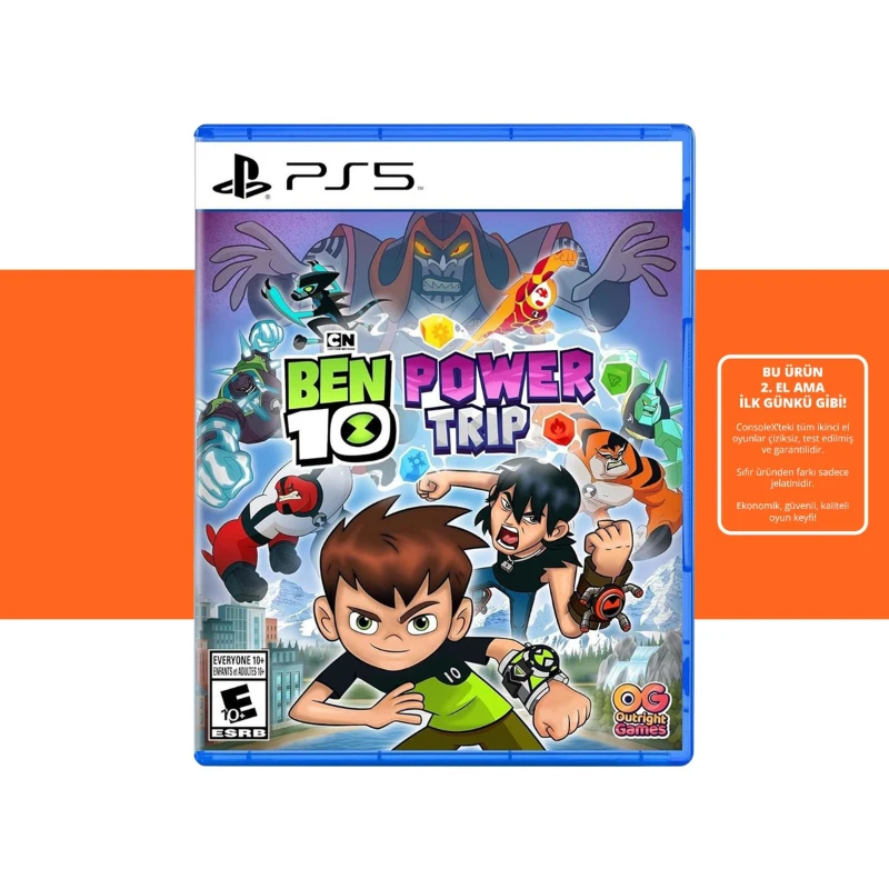 [2.EL] Ben 10 Power Trip - Ps5 Oyun