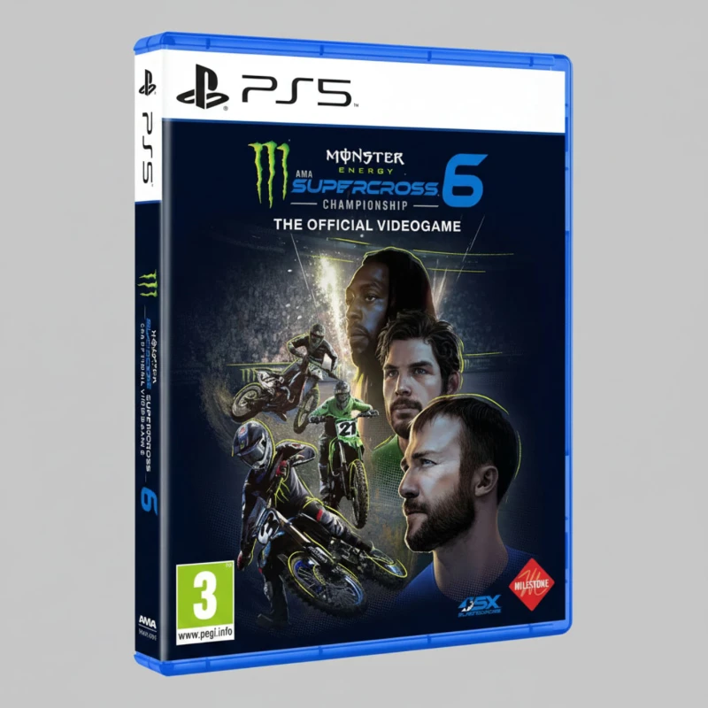 [2.EL] Monster Energy Supercross 6 - Ps5 Oyun