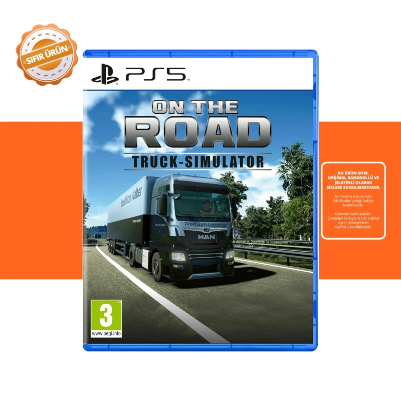 On the Road - Truck Simulator - Ps5 Oyun [SIFIR]