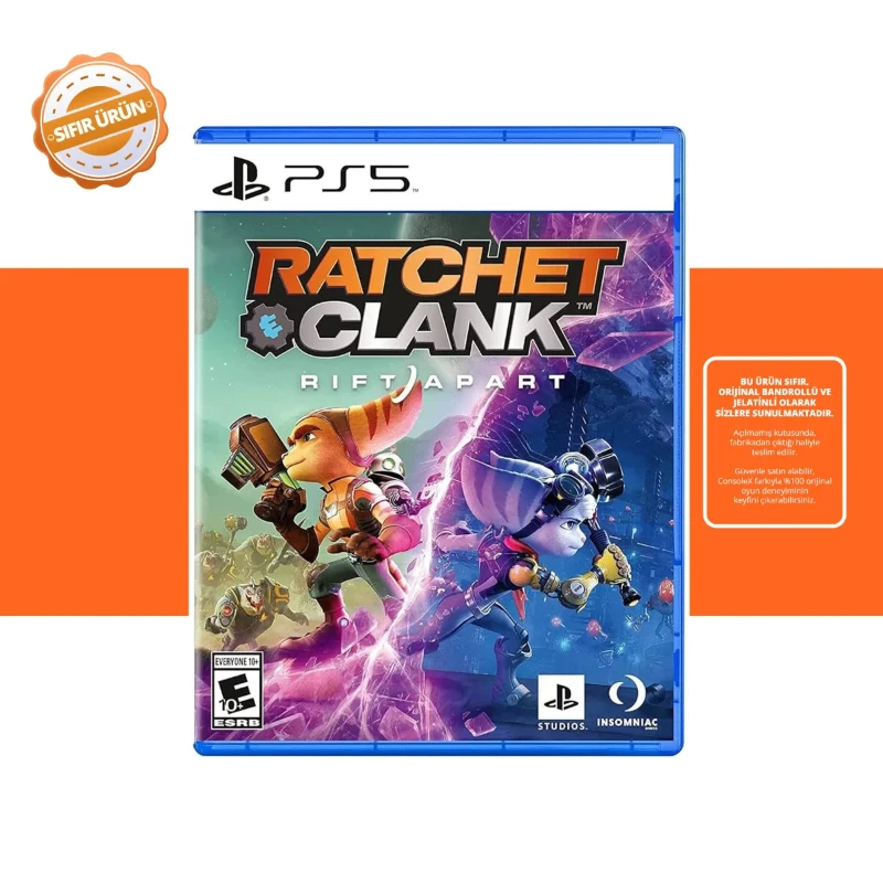 Ratchet & Clank: Rift Apart  - Ps5 Oyun [SIFIR]