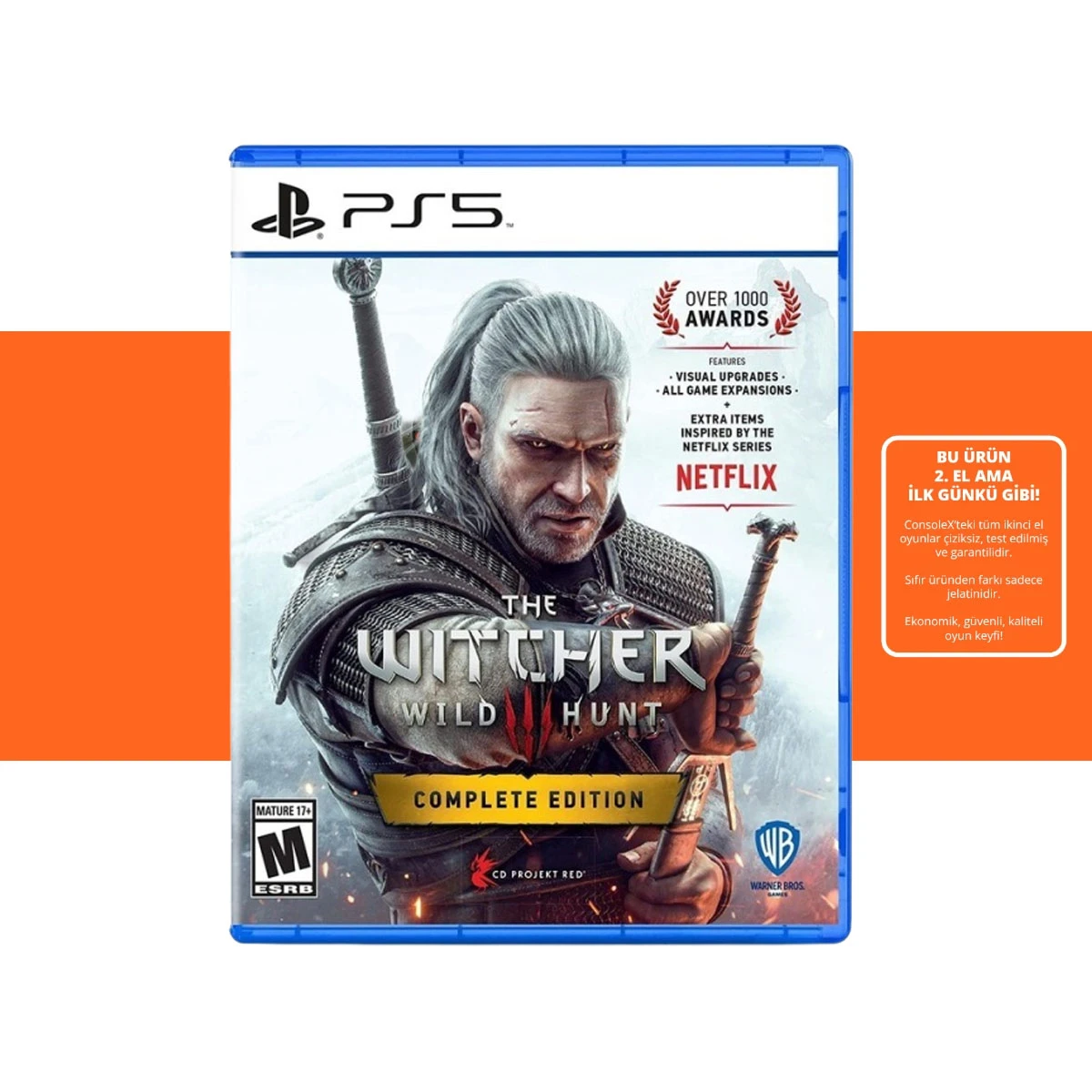[2.EL] The Witcher 3 - Wild Hunt Complete Edition  - Ps5 Oyun