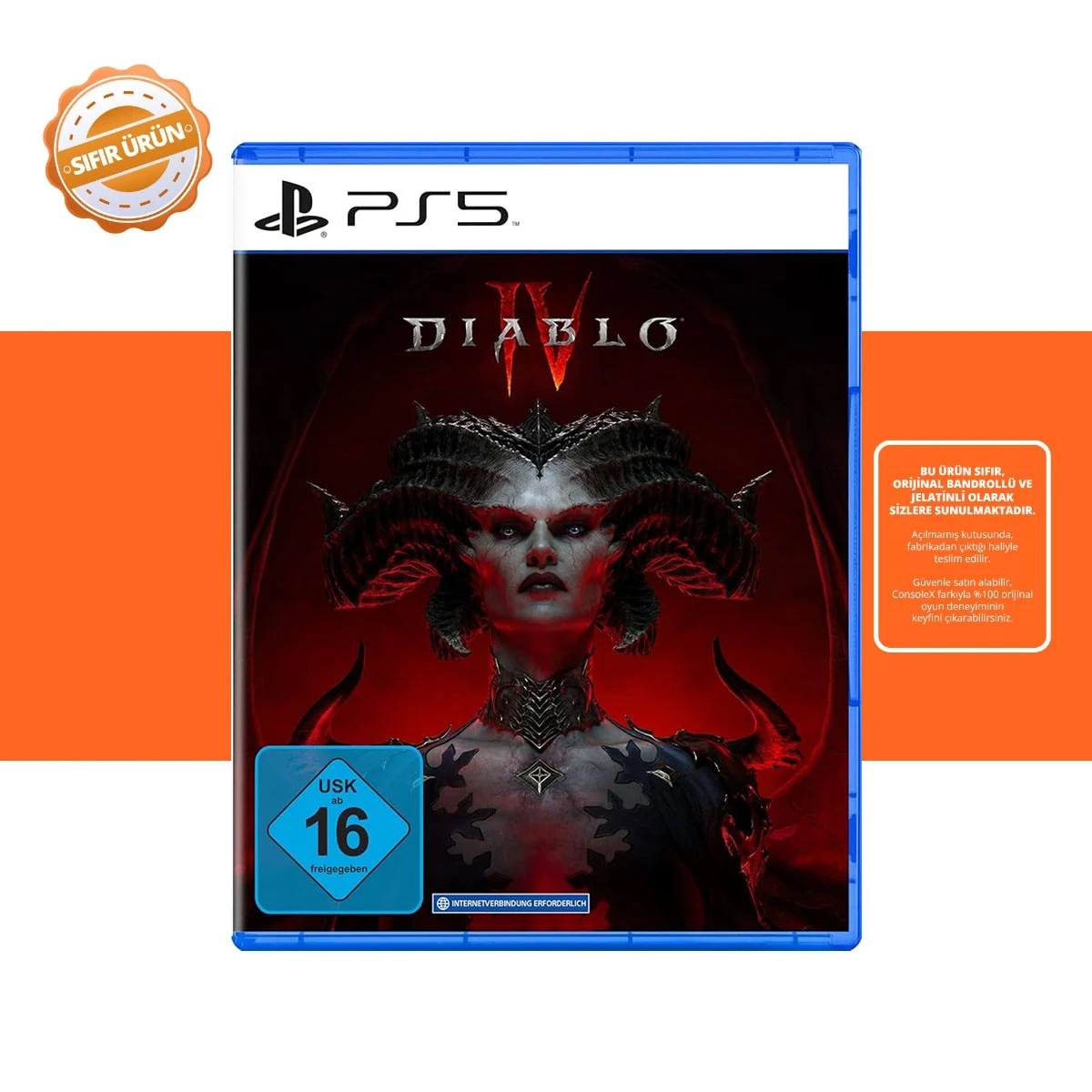 Diablo 4 - Ps5 Oyun [SIFIR]