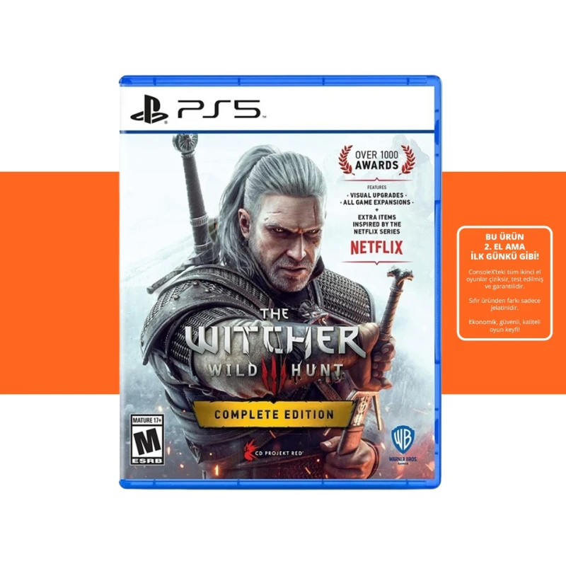 [2.EL] The Witcher 3 - Wild Hunt Complete Edition  - Ps5 Oyun