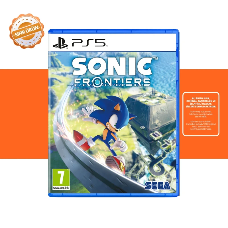 Sonic Frontiers - Ps5 Oyun [SIFIR]