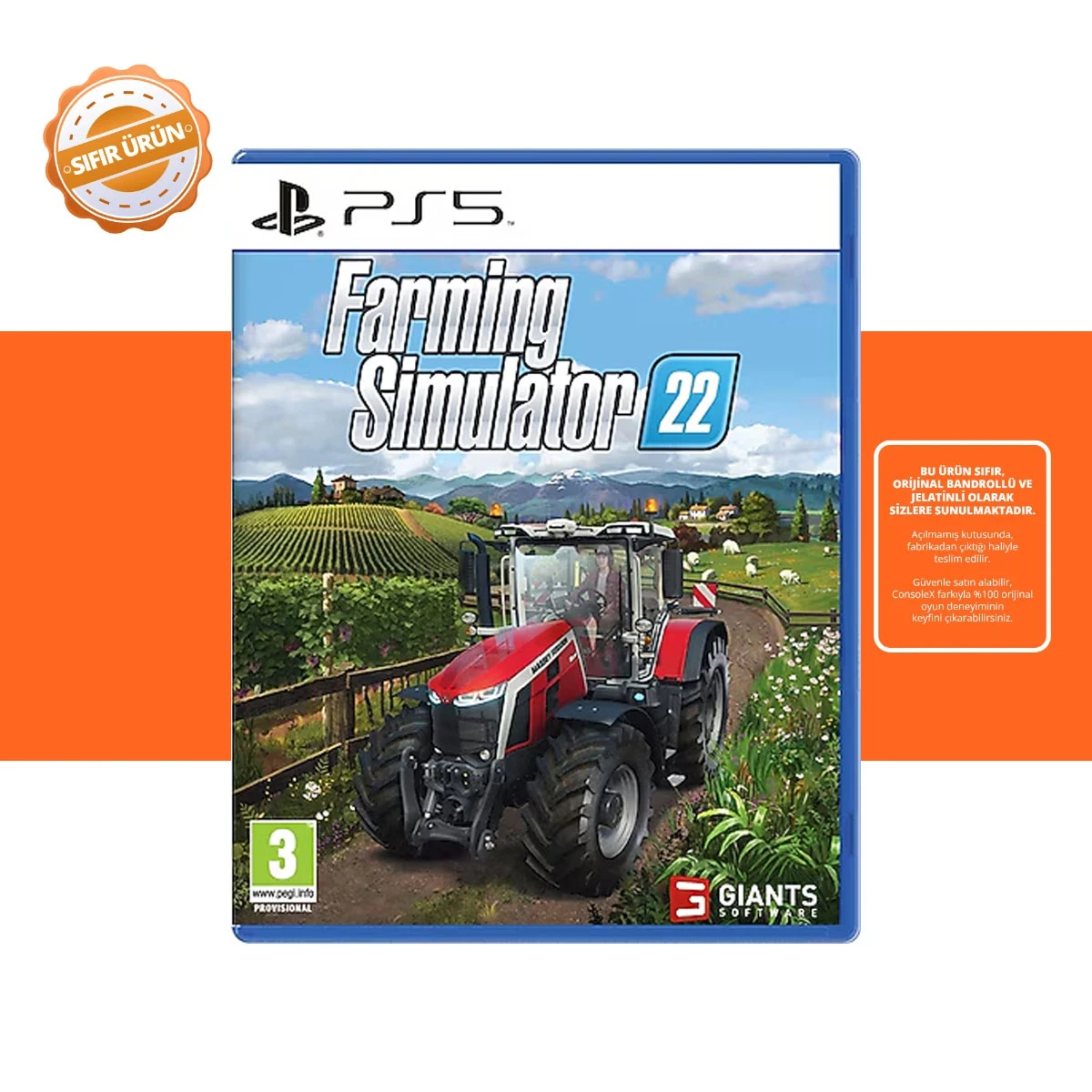Farming Simulator 22 - Ps5 Oyun [SIFIR]
