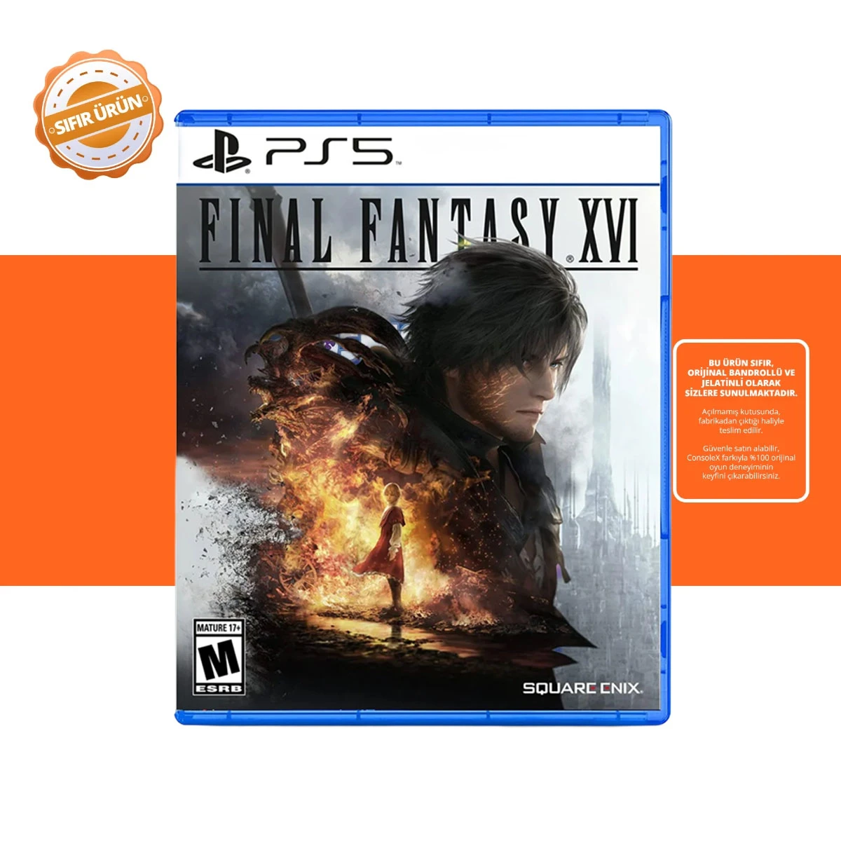Final Fantasy 16 - Ps5 Oyun [SIFIR]
